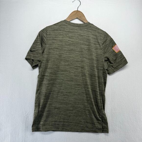 Cleveland Browns Shirt Boys Large Nike Salute To Service On field Apparel Swoosh - Picture 7 of 9